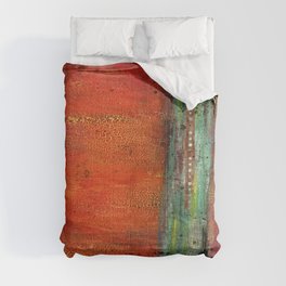 Abstract Copper Comforter