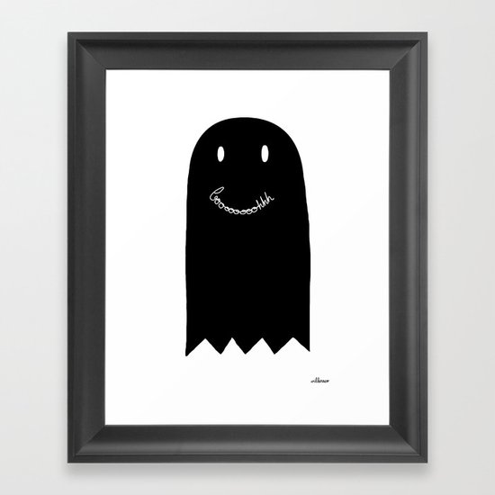 Booooh Framed Art Print