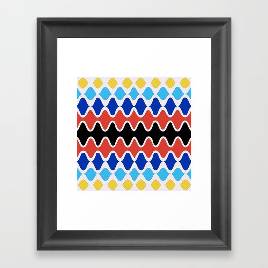 Ripples Framed Art Print