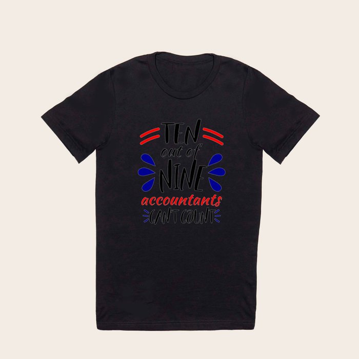 Funny accounting shirts sale