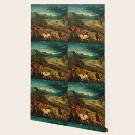 Bruegel Wallpaper For Any Decor Style Society6