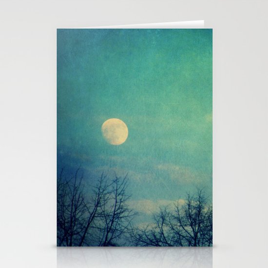 Ice Moon Stationery Cards