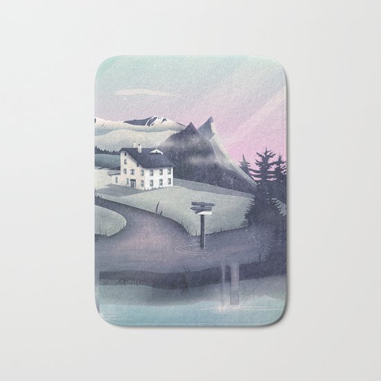 Alpine Island Bath Mat