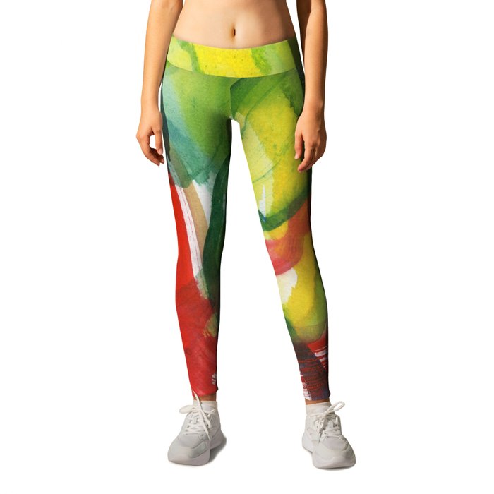 abstract candyclouds N.o 10 Leggings