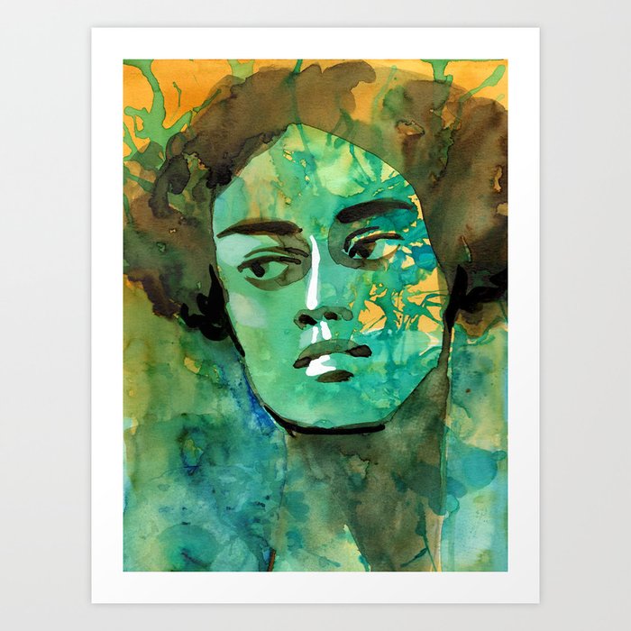 girl Art Print