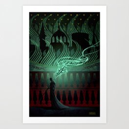 Veilfire Art Print