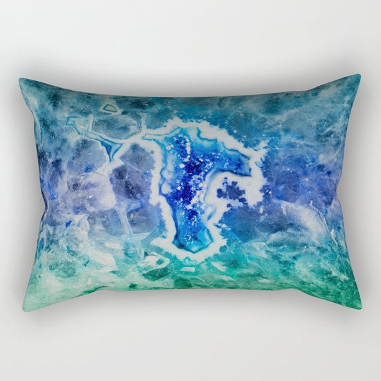 MINERAL MAZE Rectangular Pillow