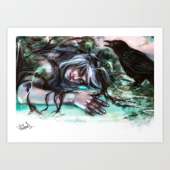 Death of an Ideal Art Print