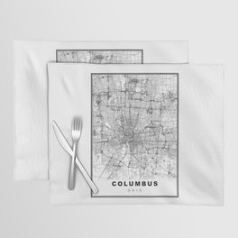Columbus Map Placemat