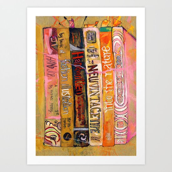 Books Art Print