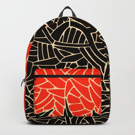 - fall : a red storm and the sea - Backpack