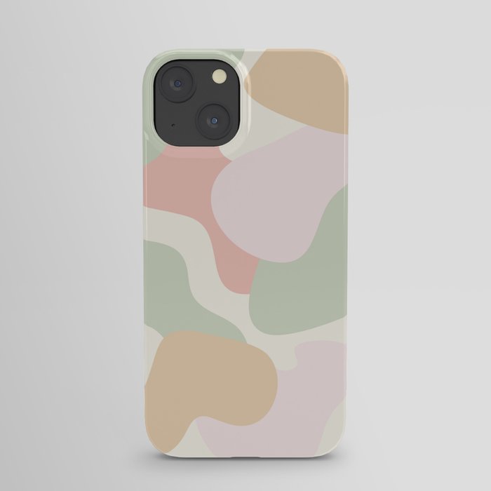 camouflage_gated pastel palette iPhone Case