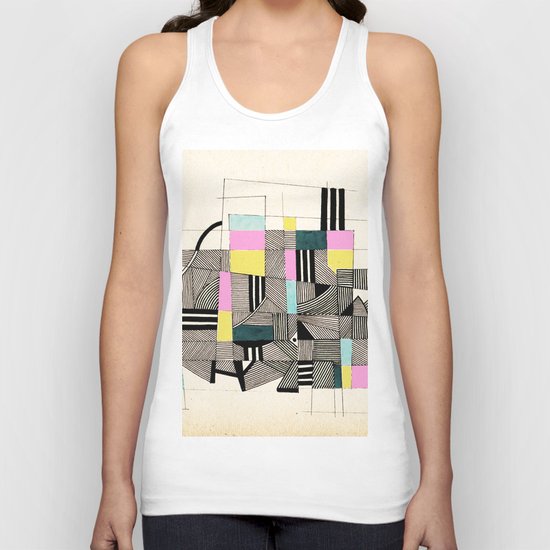 - architecture#01 - Unisex Tank Top