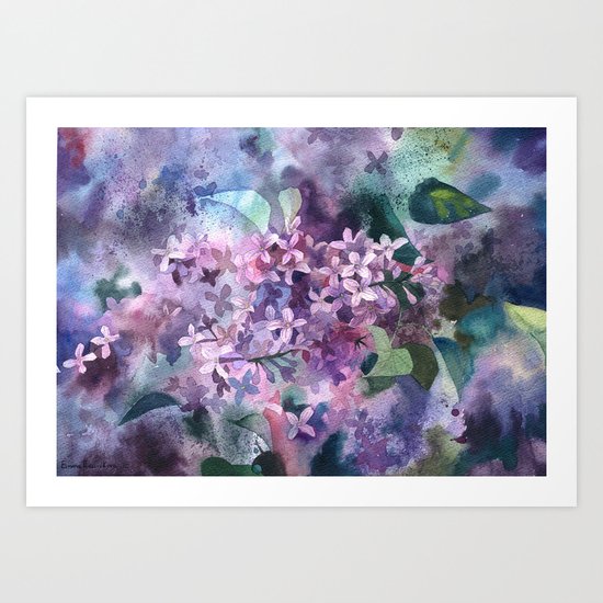 Lilac Art Print