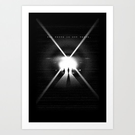 The truth is out there Art Print