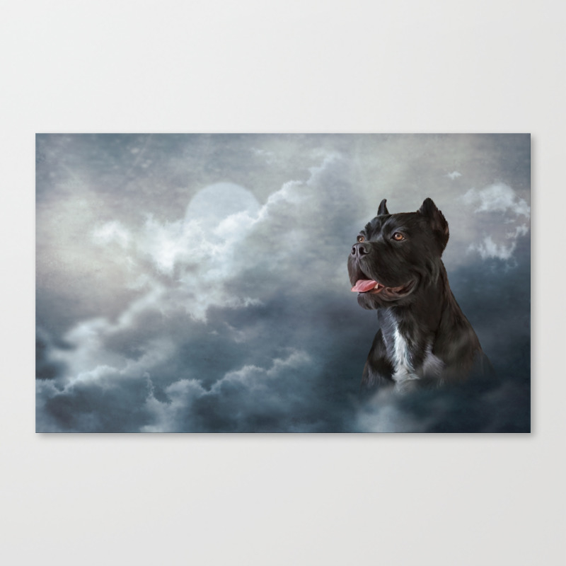 Drawing Oil Painting Dog Breed Cane Corso Canvas Print By Bonidog Society6