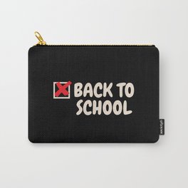 Back To School Gift First Day Of School Student Teacher Carry-All Pouch