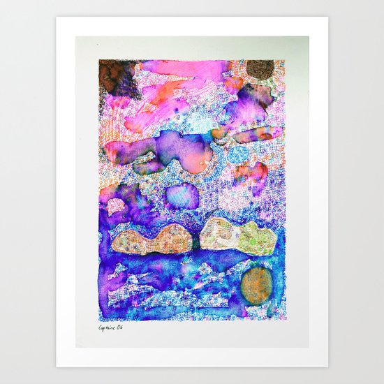Cloud Formation Art Print