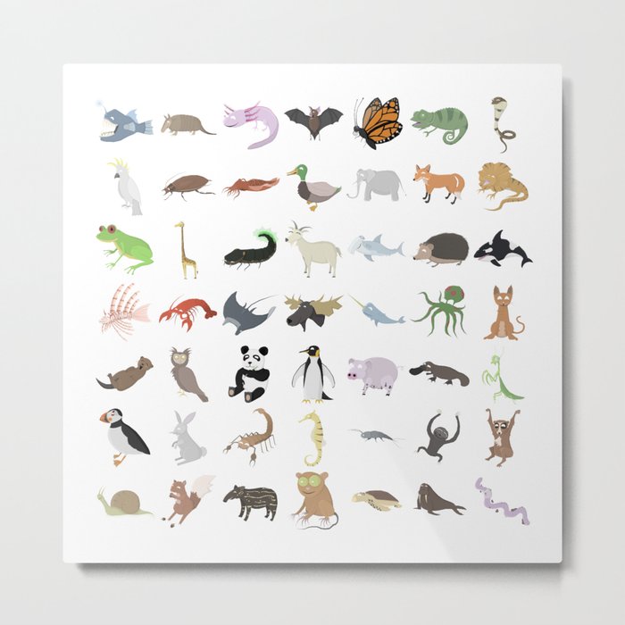 Animals Metal Print