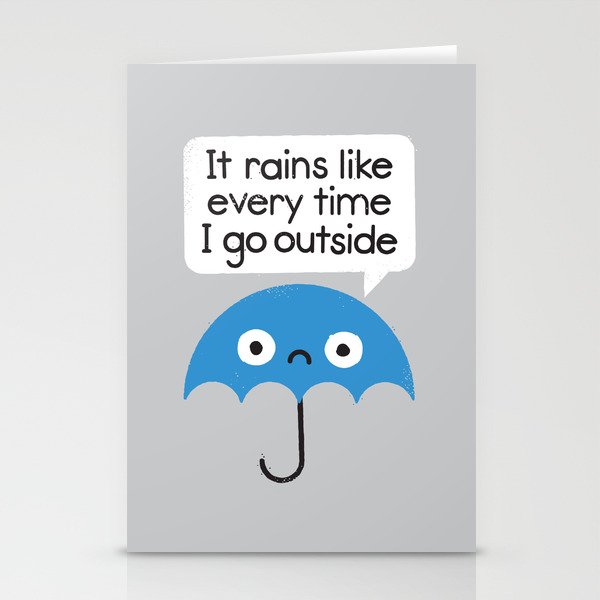 Umbrellativity Stationery Cards