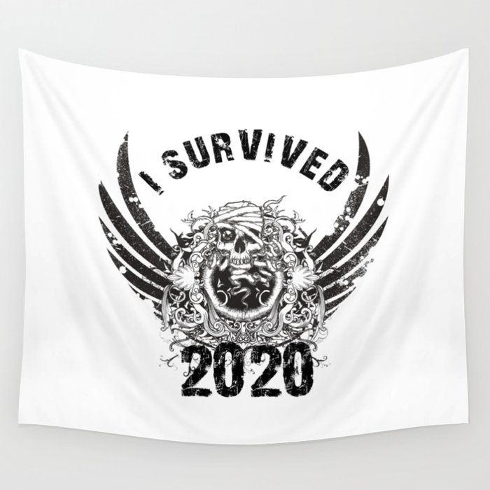 I Survived 2020 Wall Tapestry