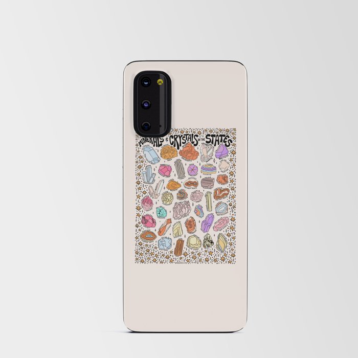 Crystals of the States Android Card Case