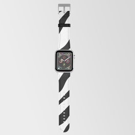 Zebra Print Pattern (white) Apple Watch Band