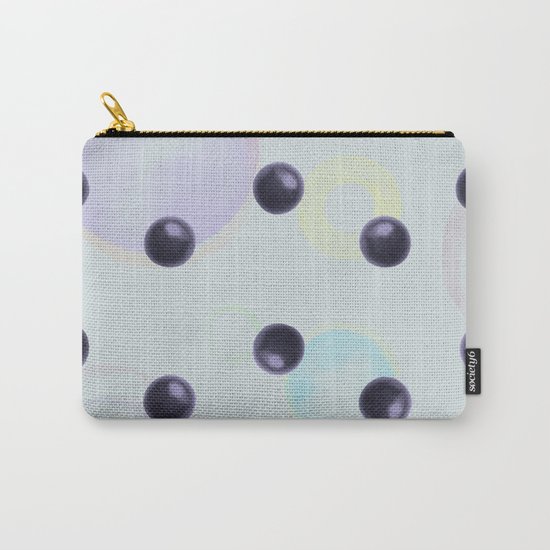 Plums Pattern Carry-All Pouch