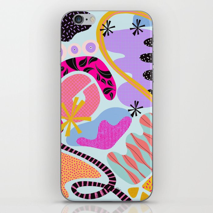 "Alphabet Series - Letter E" Abstract iPhone Skin