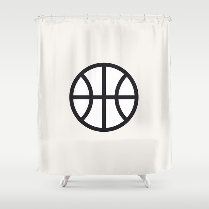 Basketball - Balls Serie Shower Curtain