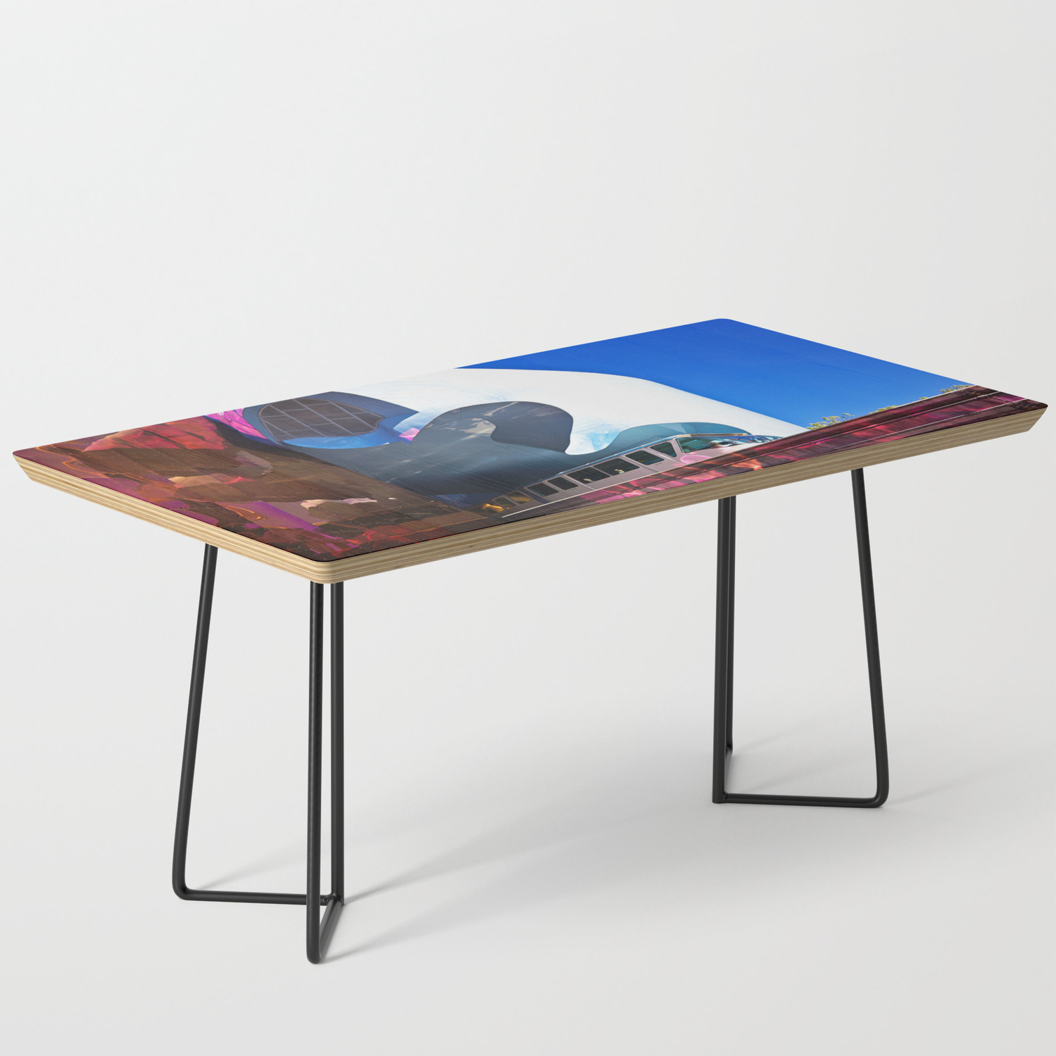 Seattle Center Monorail Coffee Table By Jmccool Seattle Center Monorail Coffee Table By Jmccool