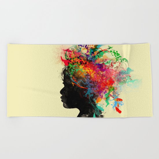 Wildchild (aged ver) Beach Towel