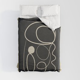Abstract Line 26 Duvet Cover
