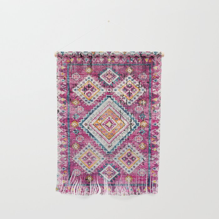 Vintage Heritage Bohemian Moroccan Fabric Style Wall Hanging