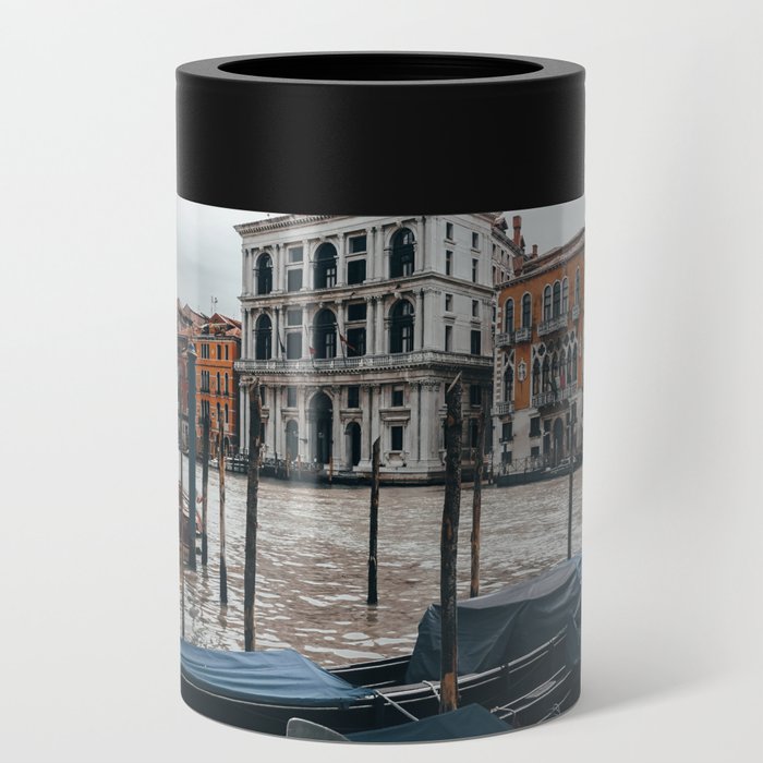 Venice Italy with gondola boats surrounded by beautiful architecture along the grand canal Can Cooler