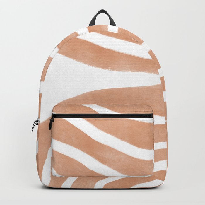 Mid-Century Line Modern Art # 65 Backpack