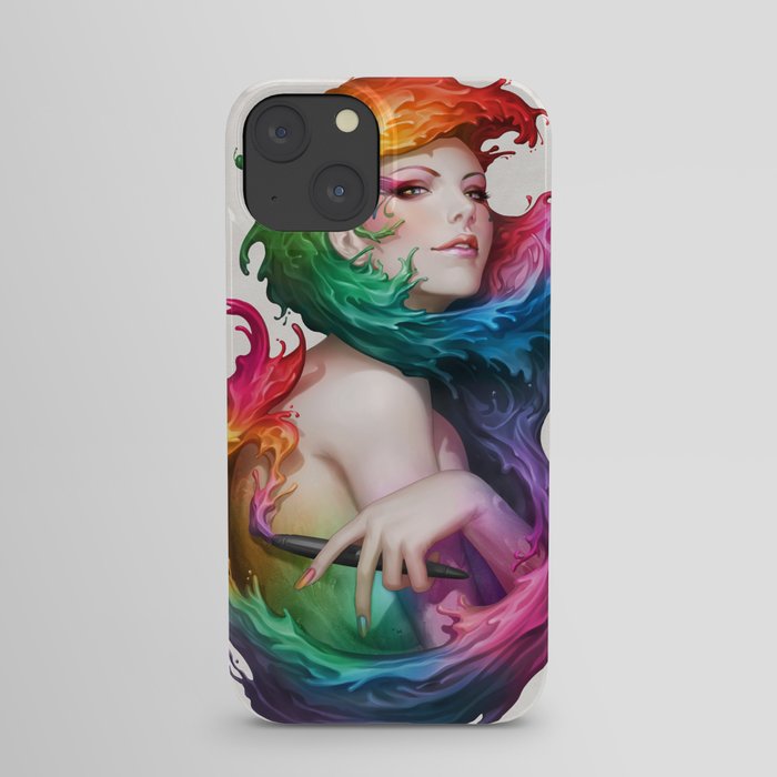 Angel of Colors iPhone Case