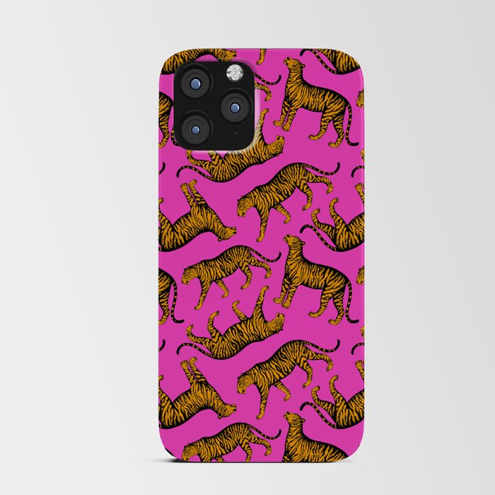 Tigers (Magenta and Marigold) iPhone Card Case