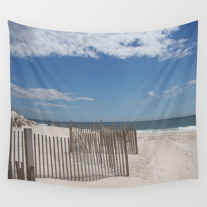 Long Island Beach Wall Tapestry By Eschulze