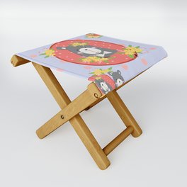 Cute little bear Folding Stool