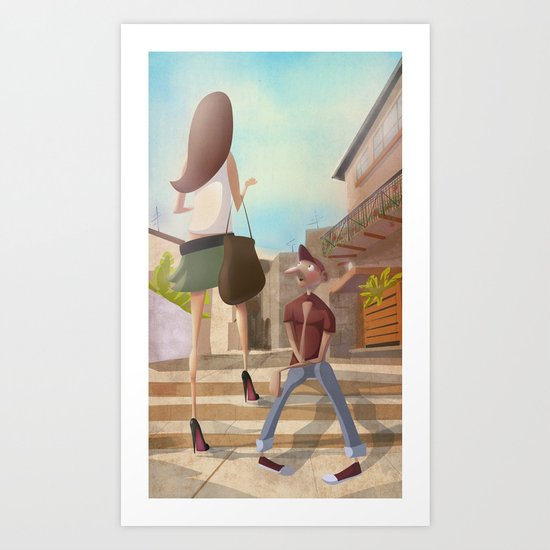 That Girl from Ipanema Art Print