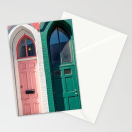 Colorful Doorways Stationery Card