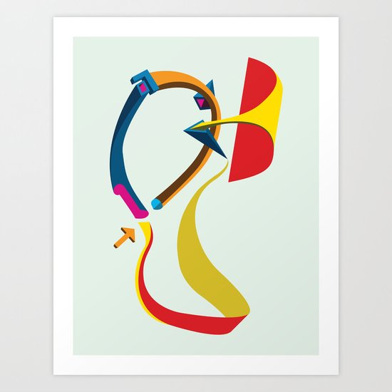 Slides Art Print