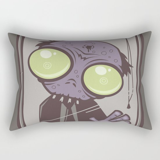 Office Zombie Rectangular Pillow