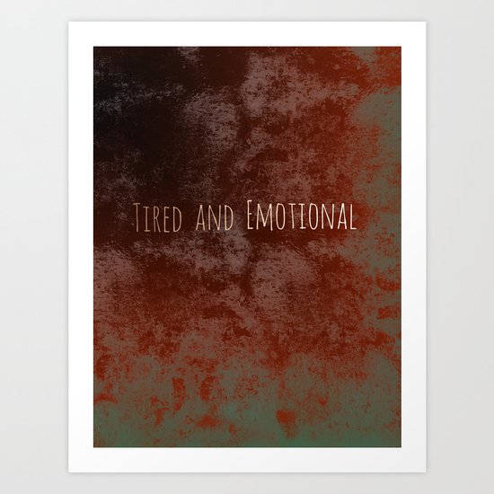 The World Impinges Art Print