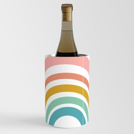 Simple Happy Rainbow Art Wine Chiller
