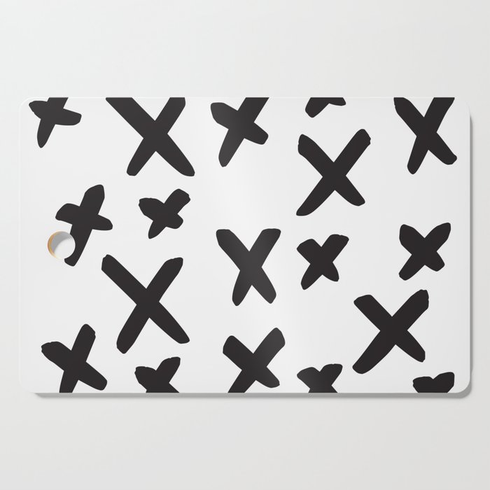 X Marks The Spot Cutting Board