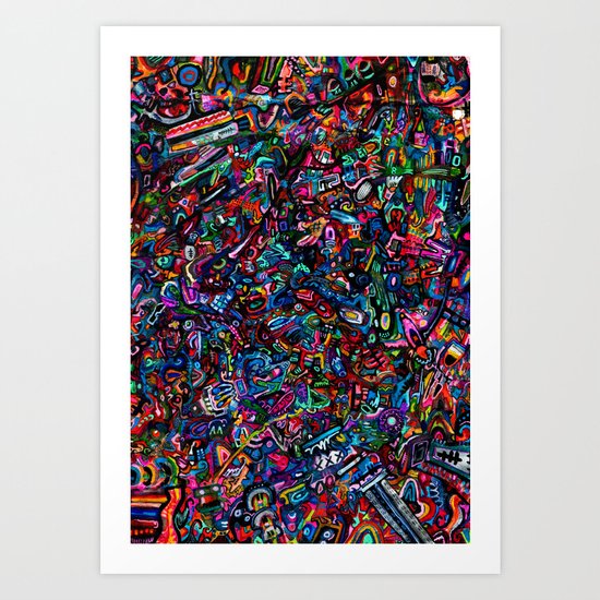 Alien Skin Art Print
