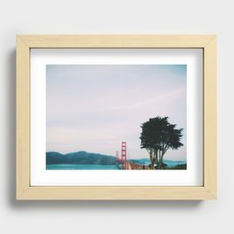 Golden Gate, San Francisco Recessed Framed Print