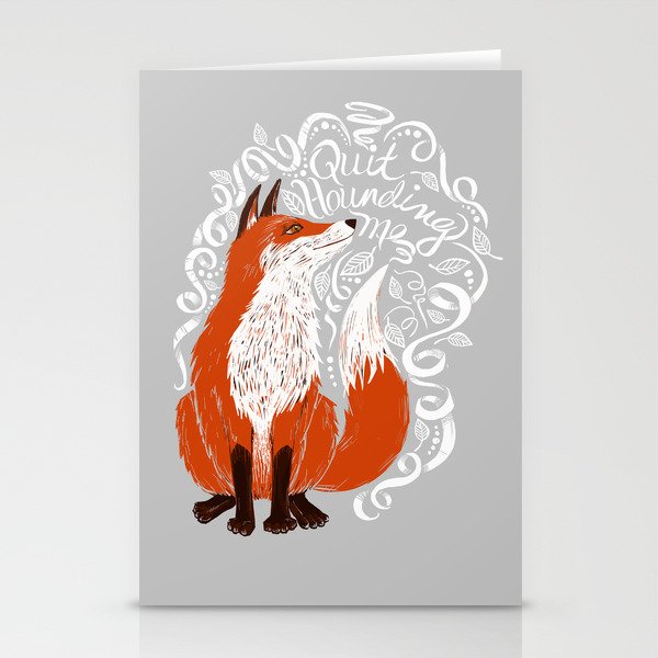 The Fox Says Stationery Cards